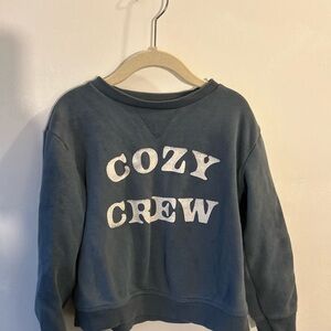 Cozy Crew Kids Blue Sweatshirt